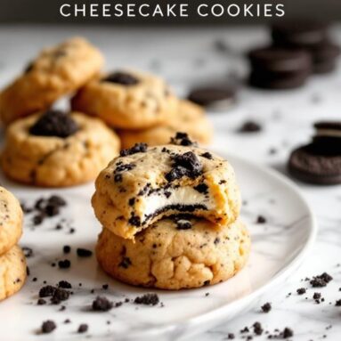 Oreo Cheesecake Cookies