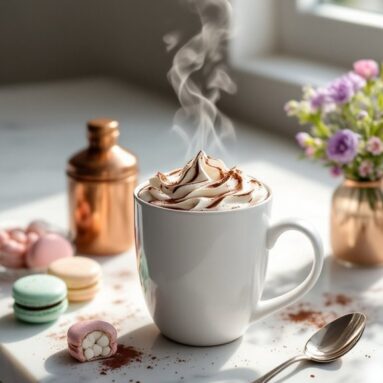 Classic Hot Chocolate With a Twist À La Starbucks