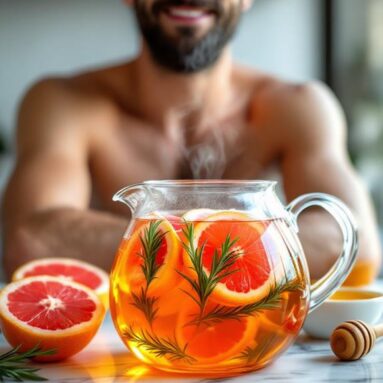 Zesty Grapefruit Rosemary Tea Infusion for Detox