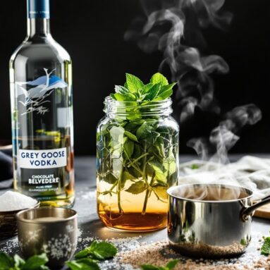 Create Your Own Holiday Spirit: Chocolate Mint Vodka Infusion!