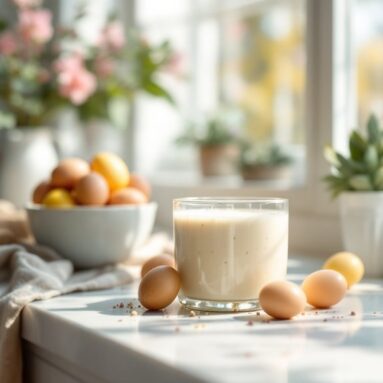 Easter Eggnog Infusion