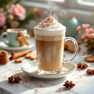 Gingerbread Latte for the Holidays À La Starbucks