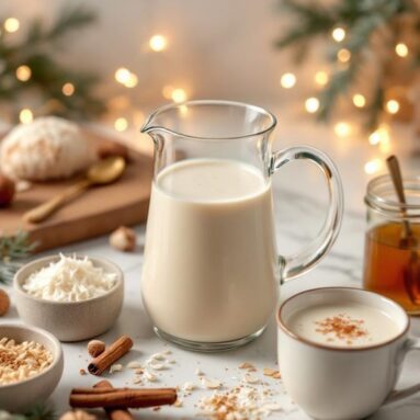 Nutty Almond Coconut Holiday Milk Infusion