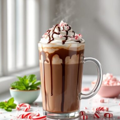 Winter Wonderland Peppermint Mocha À La Starbucks