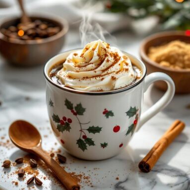 Christmas Spicy Cardamom Clove Coffee Infusion for Energy