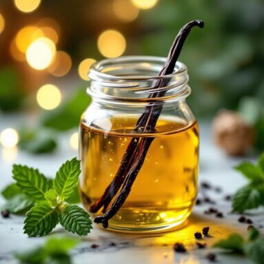 Christmas Joyful Vanilla Bean Peppermint Oil Infusion
