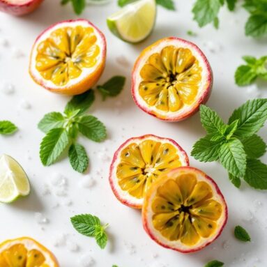 Passion Fruit Bunny Fizz