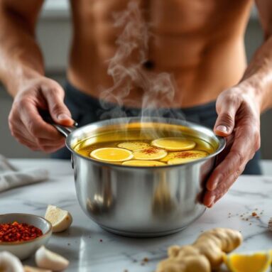 Spicy Curry Ginger Oil Infusion for Cooking