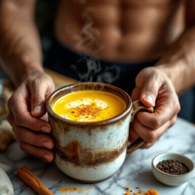 Herbal Ginger Turmeric Coconut Milk Infusion