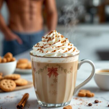 Inviting Gingerbread Cookie Latte