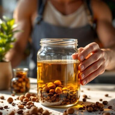 Nutty Hazelnut Coffee Oil Infusion for Flavor