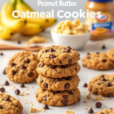 Kraft Peanut Butter and Banana Oatmeal Cookies When… You’re Trying to Eat Healthy but the Cookies Keep Calling Your Name.