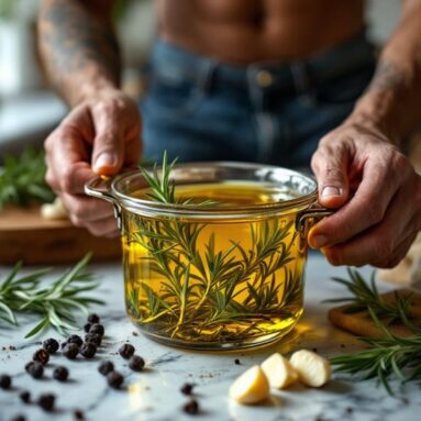 Bold Rosemary Sage Oil Infusion for Roasting