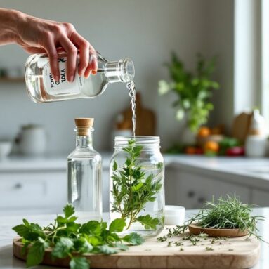 How to Infuse Vodka With Fresh Herbs for Unique Cocktails