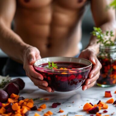 Earthy Beet Carrot Oil Infusion