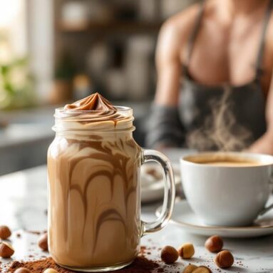 Festive Chocolate Hazelnut Coffee Creamer