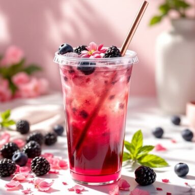 Berry Hibiscus Starbucks Refresher DIY
