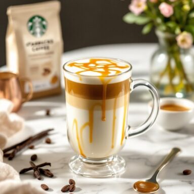 Classic Starbucks Caramel Macchiato at Home