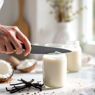 How to Make Your Own Vanilla Bean Coconut Milk