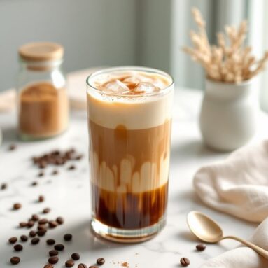 Iced Brown Sugar Oat Milk Shaken Espresso À La Starbucks