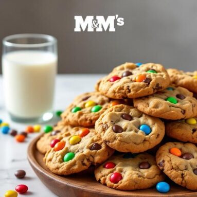 M&M’s Monster Cookie Madness When… Your Inner Child Is Throwing a Tantrum for Sweets.