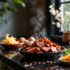 Valentine’s Dinner for Two at Home With Bourbon-Glazed Pork Chops