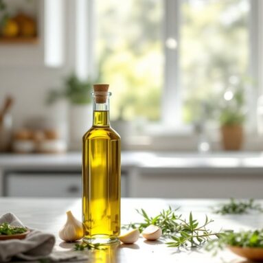 How to Infuse Olive Oil With Garlic and Herbs