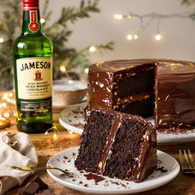 Jameson Irish Whiskey Chocolate Cake