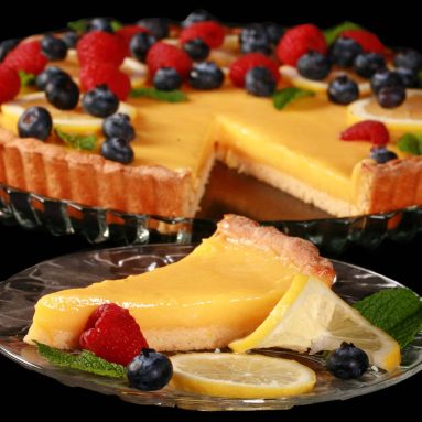 Keto Lemon Tart Recipe [Gluten Free, Sugar Free Tarte Citron] – Low Carb Hoser