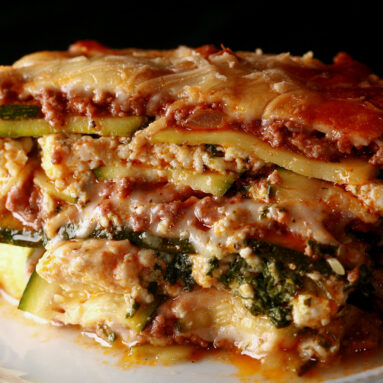 Keto Lasagna [Zucchini Noodles] – Low Carb Hoser