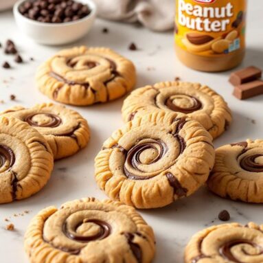Kraft Peanut Butter Chocolate Swirl Cookies