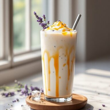 Lavender-Honey Iced Latte for Spring À La Starbucks