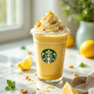 Lemon Bar Frappuccino Surprise À La Starbucks