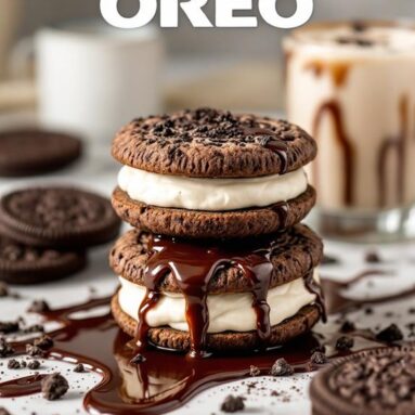 Oreo Double Stuff Cookie Sandwiches When… You Suddenly Remember How Much Fun It Is to Lick Frosting Off!