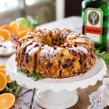 Jägermeister Infused Fruitcake