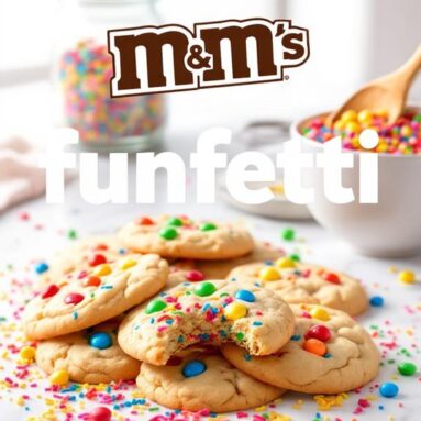 M&M’s Funfetti Celebration Cookies