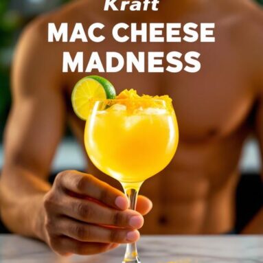 Kraft Mac & Cheese Margarita Madness (Kraft Mac & Cheese Powder, Tequila, Lime Juice)