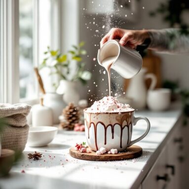 How to Make Your Own Peppermint Hot Chocolate