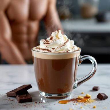 Warm Maple Ginger Hot Chocolate Milk Infusion