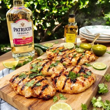 Tequila and Triple Sec Margarita Chicken