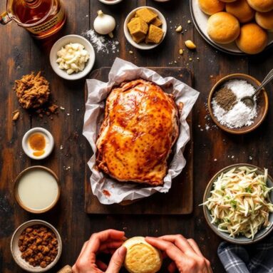 Maker’s Mark Bourbon BBQ Pulled Pork Sandwiches