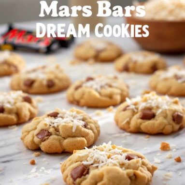 Mars Bar and Coconut Dream Cookies