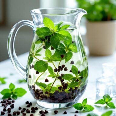 Merry Mint Chocolate Chip Water Infusion