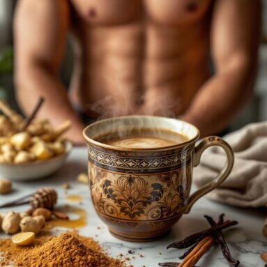 Comforting Nutmeg Vanilla Chai Tea Infusion