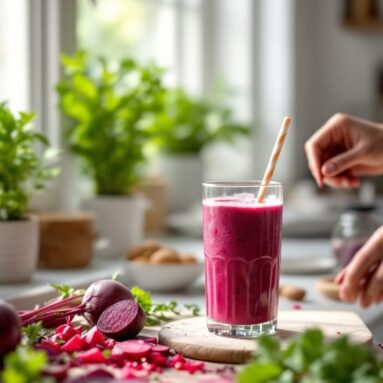 How to Prepare a Nutritious Beetroot Smoothie