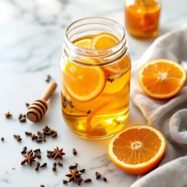 Cheerful Orange Clove Whiskey Infusion With Honey