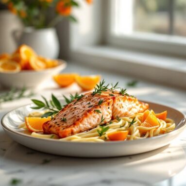 Date Night Recipes Featuring Orange Liqueur Salmon