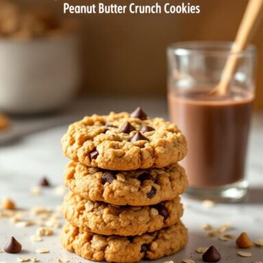 Quaker Oats Peanut Butter Crunch Cookies