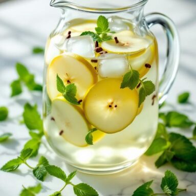 Autumn Sips: Pear and Clove Infused Water Recipe (Infused Water Recipe)