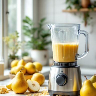 How to Craft a Delicious Pear and Ginger Smoothie